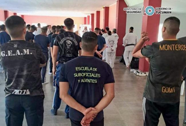 Termin La Capacitaci N En Taekwondo Para Las Fuerzas Policiales