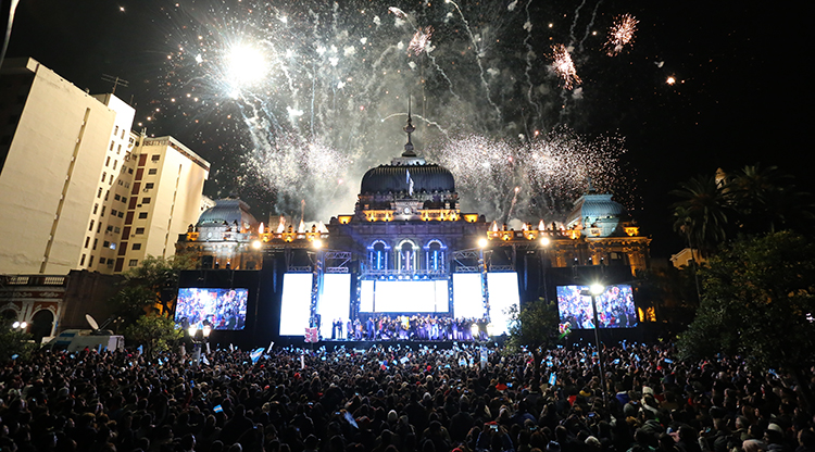 El festejo por el DÃ­a de la Independencia en imÃ¡genes