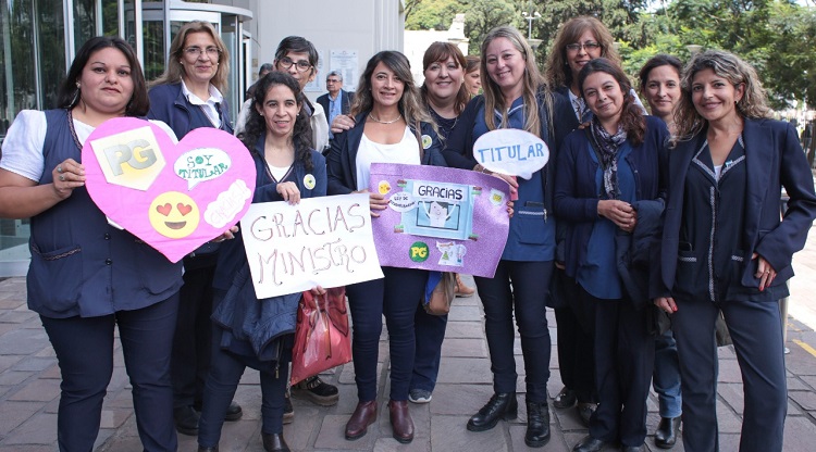 La Ley de Titularización llevó tranquilidad a los docentes