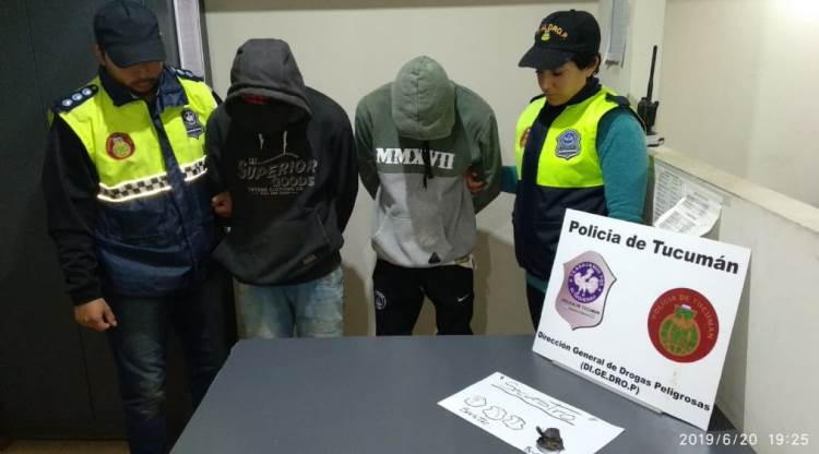 Operativos policiales: secuestro de drogas y detenidos
