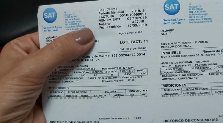 ¿Qué pasa si la boleta de la SAT llegó con aumento tarifario?