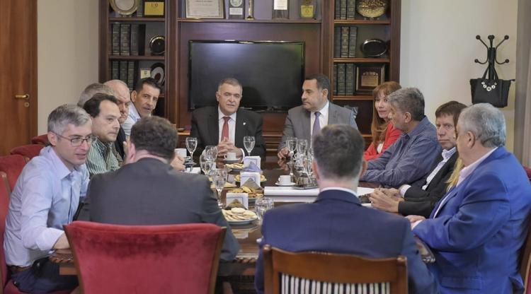 Jaldo, participó como invitado de la reunión de Labor Parlamentaria