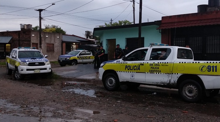 allanamiento banda asaltantes