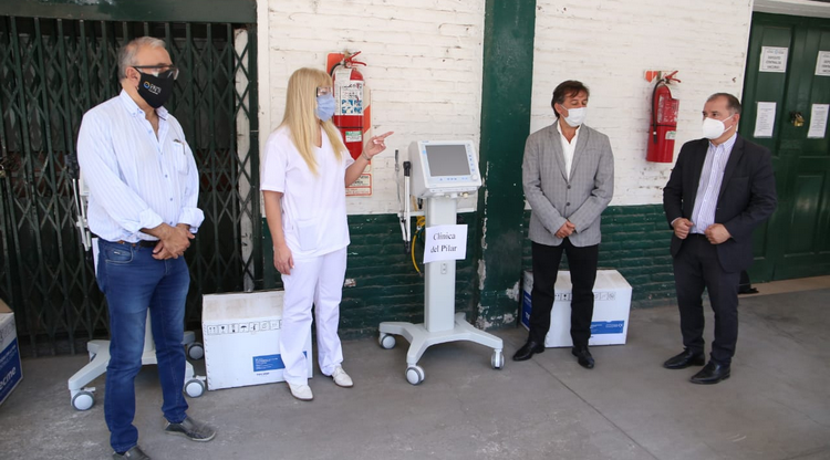 Salud provee más respiradores a clínicas y sanatorios