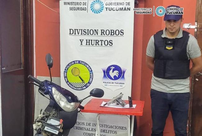 Tras Una Persecución Recuperan Una Motocicleta Robada Comunicación Tucumán 7191