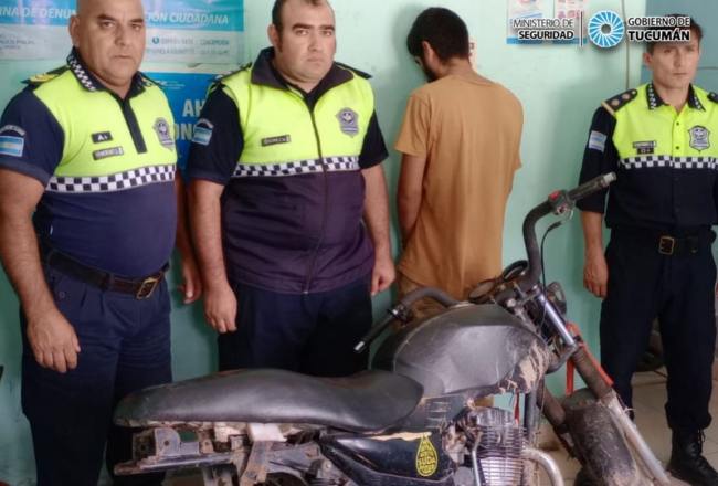 Tras Un Allanamiento Aprehenden A Un Hombre Y Secuestran Una Moto Comunicación Tucumán 9160