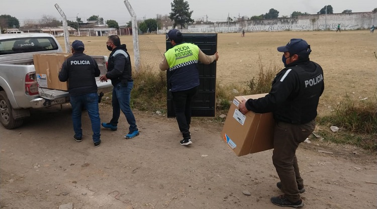 Recuperan electrodomésticos robados a una empresa