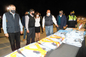 Manzur bisita obra de semaforos e iluminacion en Alderetes-18
