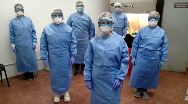 El Centro de Salud inauguró un laboratorio para hisopados